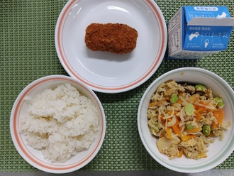 切り干し大根のたまごとじ