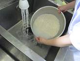 米の炊き方の写真