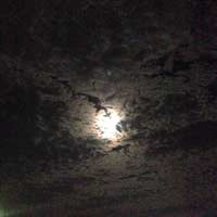月の様子の写真