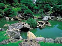 旧徳島城表御殿庭園の写真