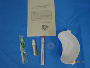 口腔ケア器具の写真