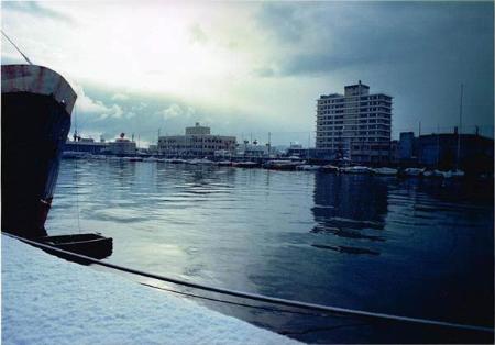 徳島県庁旧庁舎万代町風景の写真
