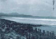 昔の沖洲海岸の写真