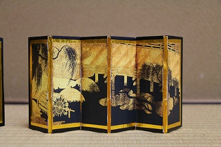 完成したミニ屏風1
