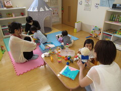 北井上認定こども園在宅育児家庭相談室写真