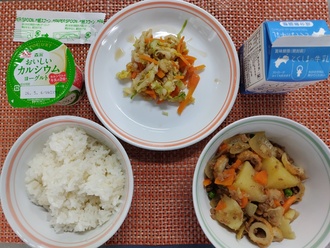 じゃがいものそぼろ煮