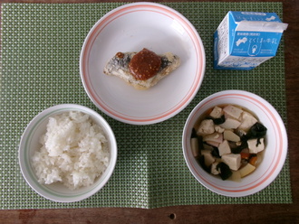 さわらのごまみそかけ