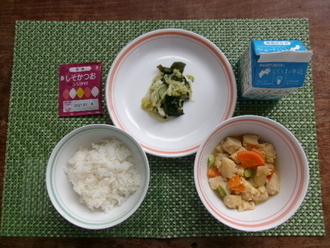  高野豆腐の卵とじ
