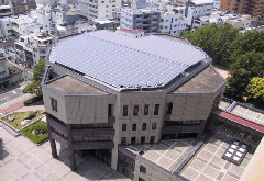 本庁舎太陽光画像