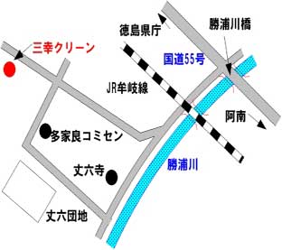 株式会社三紅クリーンサービスセンターの地図画像（外部サイト）