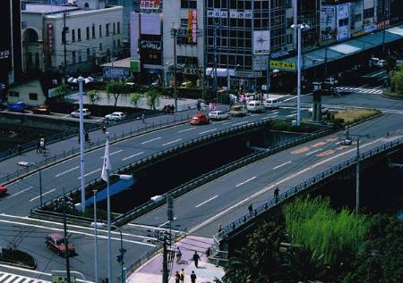 昭和60年頃の新町橋風景の写真