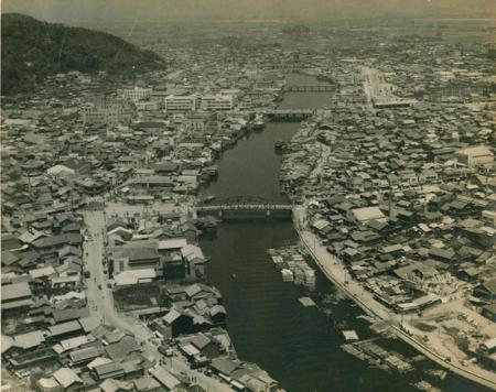 昔の新町川周辺の写真