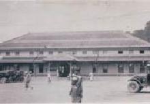 昔の徳島駅舎の写真